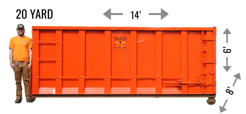 20 Yard Dumpster in Leicester, MA